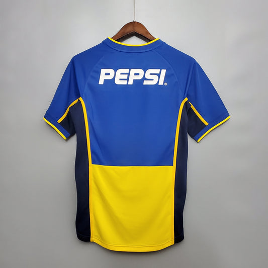 CAMISETA RETRO BOCA JUNORS 2002