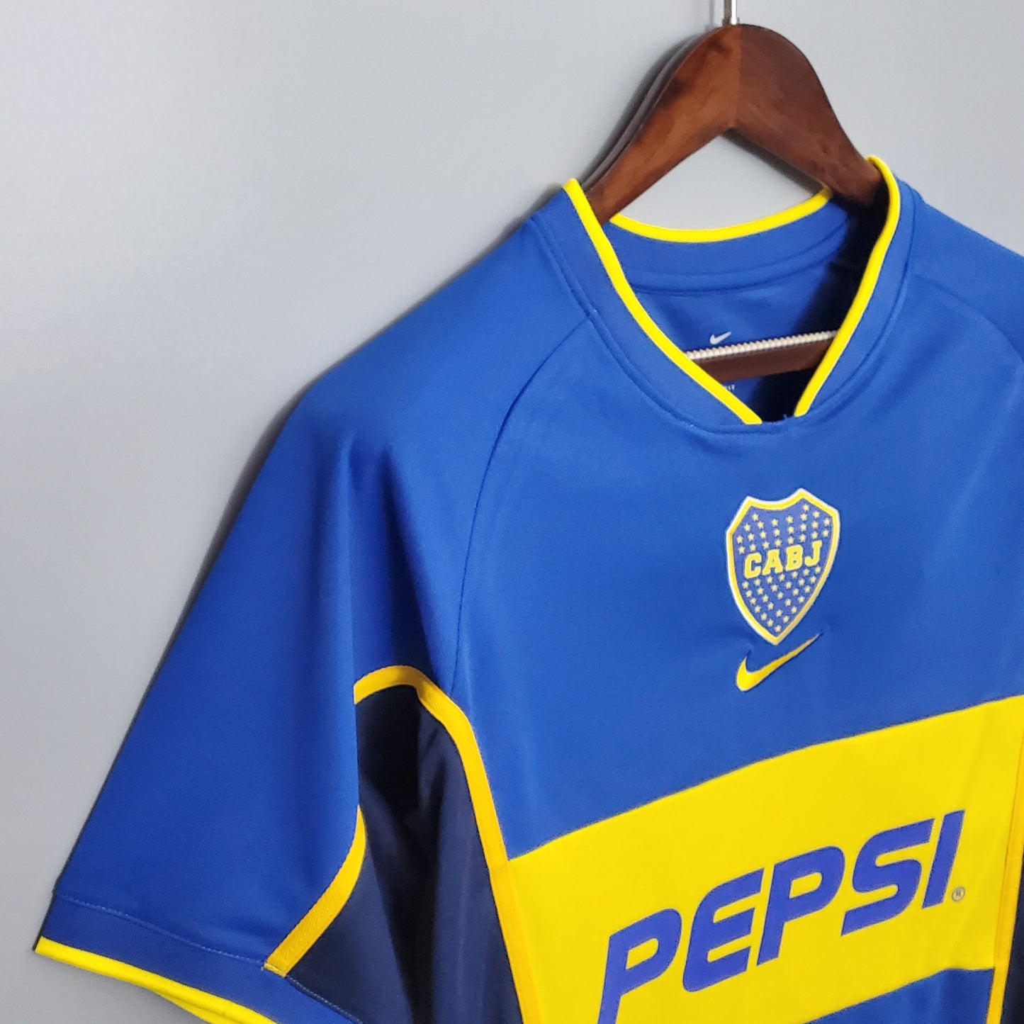 CAMISETA RETRO BOCA JUNORS 2002