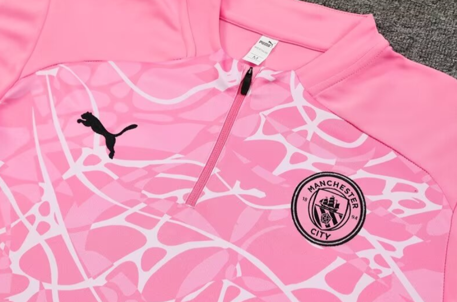 PINK MANCHESTER CITY JACKET SWEATSHIRT