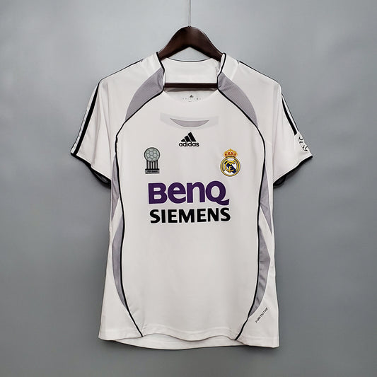 CAMISETA RETRO REAL MADRID 06/07