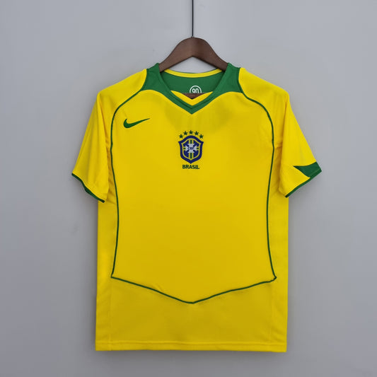 CAMISETA RETRO BRASIL 2004