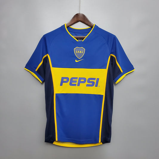 CAMISETA RETRO BOCA JUNORS 2002