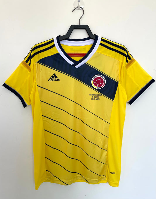 CAMISETA RETRO COLOMBIA 2014
