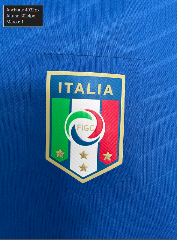 CAMISETA RETRO ITALIA 2012