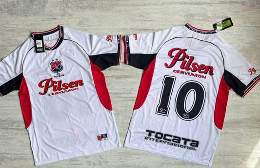 CAMISETA INDEPENDIENTE MEDELLIN RETRO BLANCO