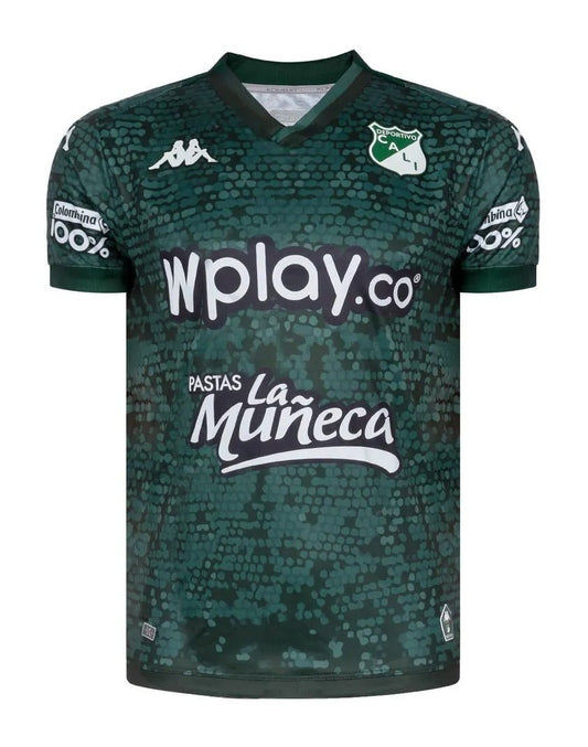 CAMISETA DEPORTIVO CALI 2024 VERDE OSCURO